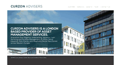 Desktop Screenshot of curzonadvisers.com